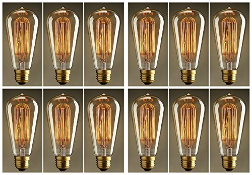 LOMT - Lampada vintage con filamento a gabbia di