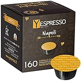 160 capsule compatibili con Nescafè Dolce gusto NAPOLI - 10 confezione da 16 capsule