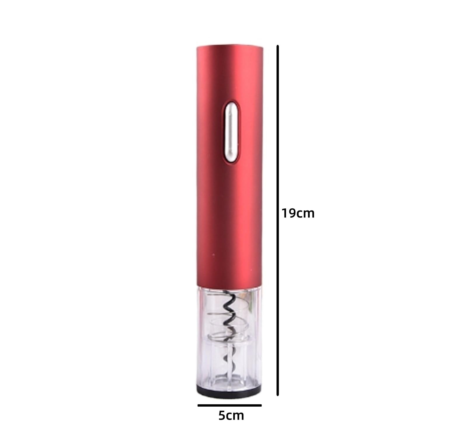 Sacacorchos Abridor de Botellas eléctrico automático inalámbrico con Cortador Papel Aluminio for reuniones Abrebotellas(Matte Black)