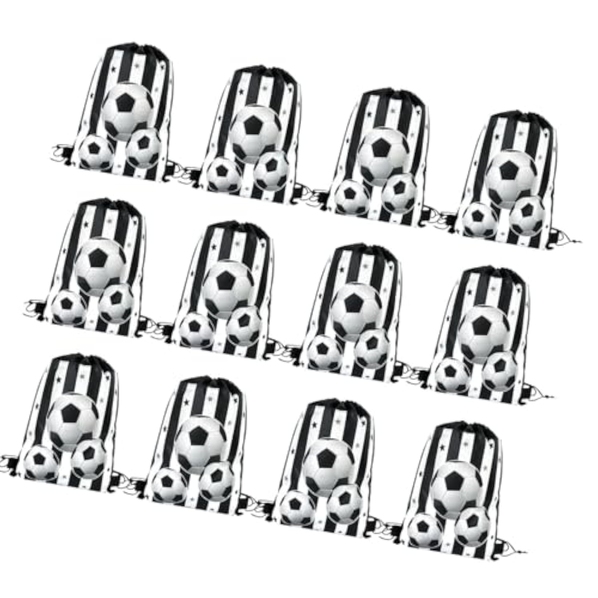 12 Pieces Drawstring Bag for Basketball Accessories