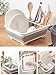 Collapsible Dish Drying Rack Portable Dish Drainer Dinnerware Organizer for Kitchen RV Campers Storage