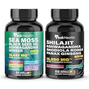 Shilajit Sea Moss Black Seed Oil As...