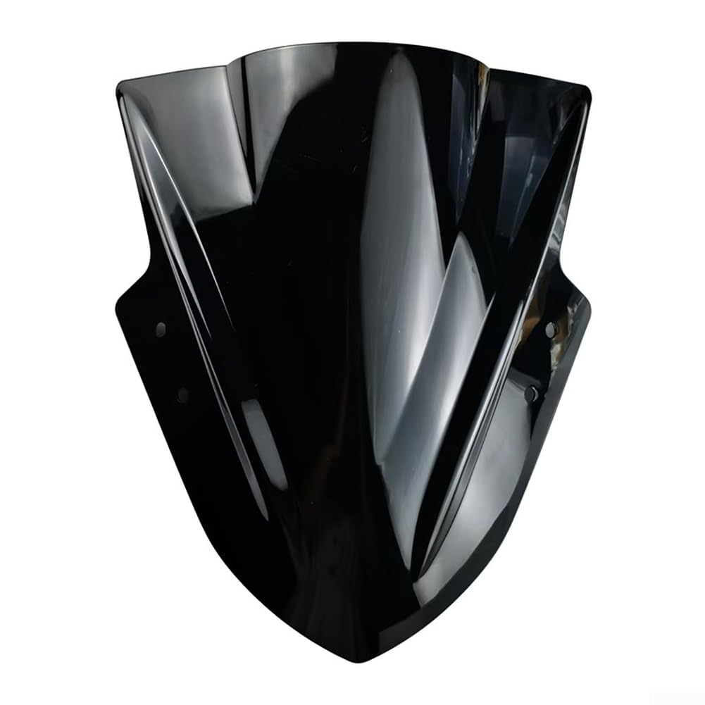 Pare-brise Ns200 pour trajets quotidiens : protection avant en ABS noir et montage facile