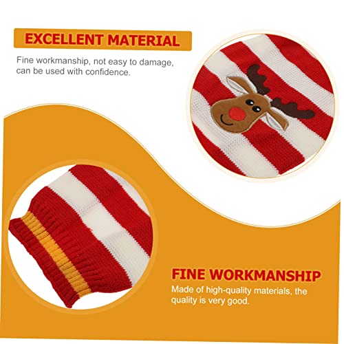 Ipetboom 1 Pç Alces Suéteres Quentes Para Animais De Estimação Cosplay Para Roupas S Malhas Desenhos