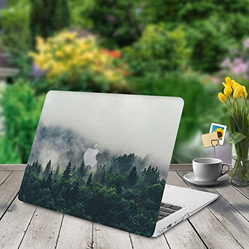 Bandless Case Compatible with MacBook Air 13 Retina 2020 2019 2018 Model A2337 M1 A2179 A1932, Plastic Protective Shell + Keyboard Cover for inch Touch ID - Forest A2337/A2179/A1932 (Air 2018-2020) by Bandless - Used condition - Image 5