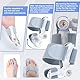DGMI Verstellbare Hallux Valgus Schiene,Hallux Valgus Korrektur,Hallux Valgus Korrektur Set,Reduziert Hallux Valgus Belastung für Männer und Frauen