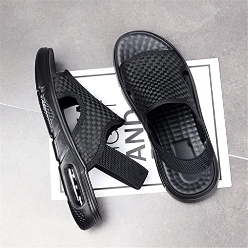Men Casual Sport Outdoor Beach Holiday Slippers Male Shoes Light Comfortable Walking Slippers(38)4