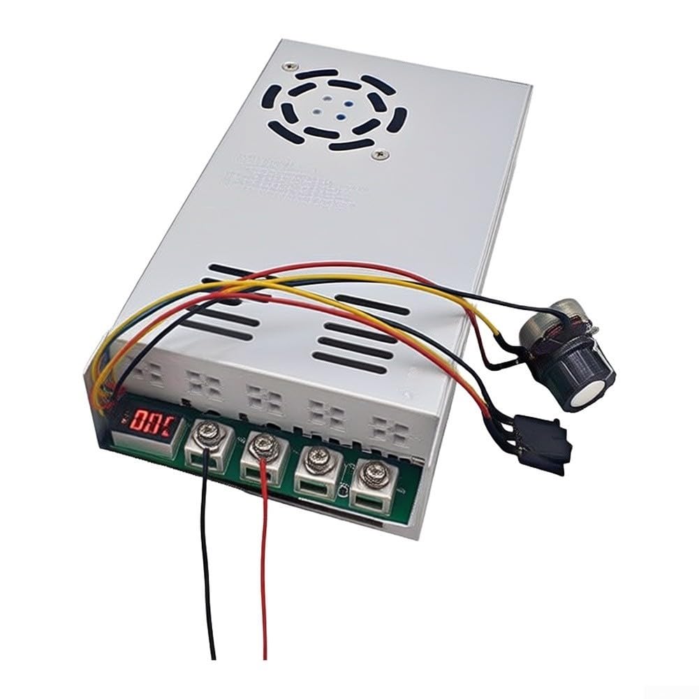 Driver motore DC industriale 200A corrente di picco 12-48V | Costruzione, cablaggio del morsettiera, supporta motori spazzolati, dimensioni 215 mm, design robusto