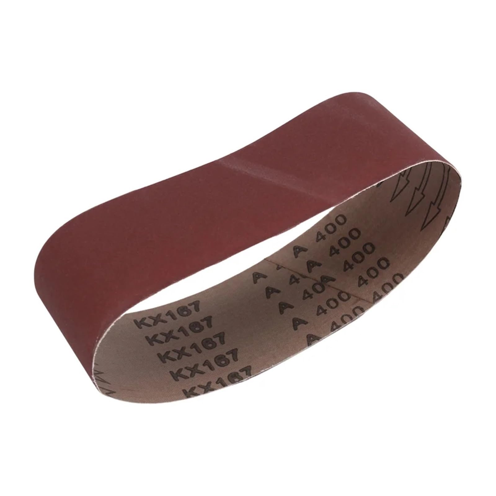 75 x 533 mm pasek szlifierski z tlenku glinu 15 sztuk taśm szlifierskich (ziarnistość 80, 120, 180, 240, 400) do szlifierki taśmowej
