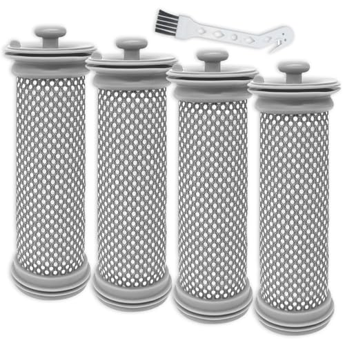 Image of 4-Pack Replacement Filter Compatible with Tineco A10 / A11 Hero Master Essential, A10-03, A11-07, PWRHERO 11 Snap, PURE ONE X / S10 / S11 / S12 / S15 Series Vacuum Cleaner, 4 Pre Filters