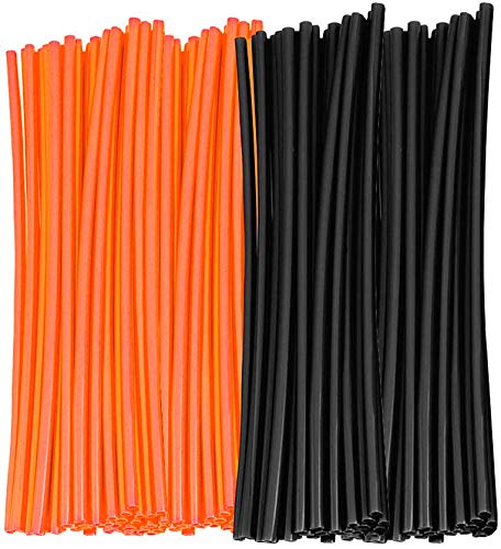 color tree 72pcs/lot Couvres Rayons Moto Spokes Skins Jantes à Rayons Jantes pour Motocross Universelles