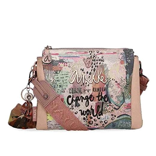 Anekke | Bandolera naturaleza con pañuelo | Accesorios y Complementos para Mujer