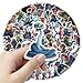 50Pcs Zootopia 2 Sticker for Kids, Cute Cartoon Waterproof Vinyl Decal for Teen Girl Water Bottle Skateboard Notebook Phone Guitar Bike