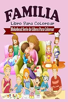 Paperback Familia Libro Para Colorear [Spanish] Book