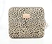 fdsmall 12 Inch Laptop Bag Waterproof Neoprene Laptop Sleeve Case Notebook Case Bag for Acer/Asus/Dell/Lenovo/HP/Sa... (Leopard Brown)