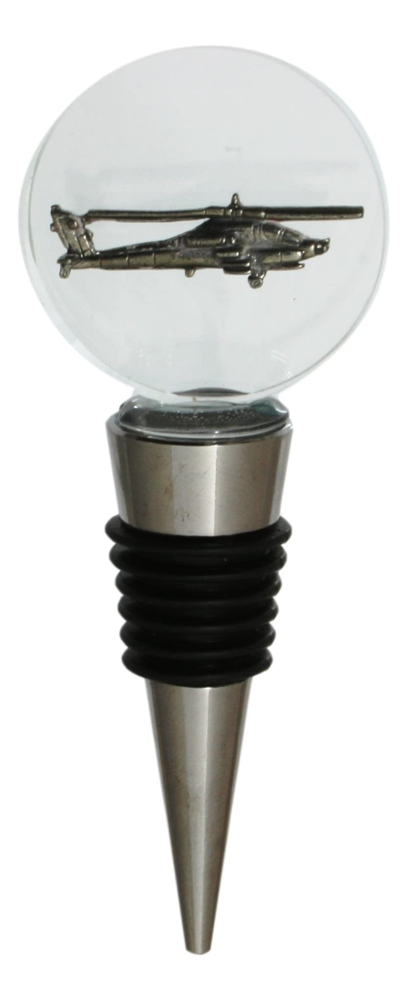 Helicopter Glass Wine Whiskey Stopper Bottle Top 177
