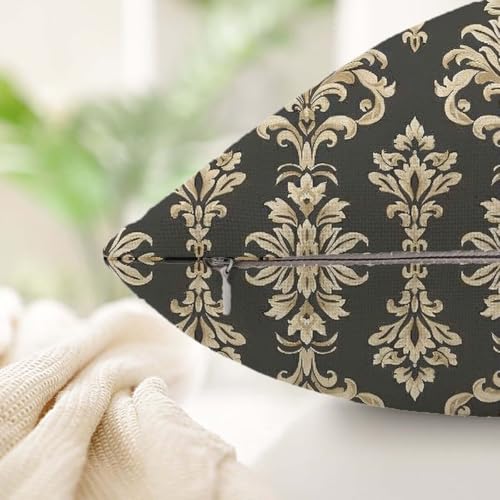 Housse coussin 80x80cm imperméable salon de jardin exterieur retro - 5