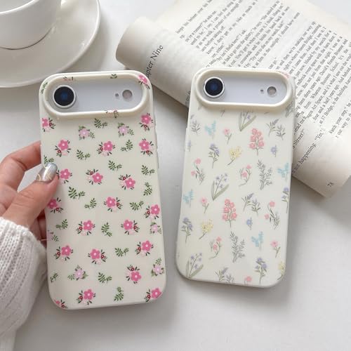Etui pour motif floral mignon iPhone Air cadeau idéal