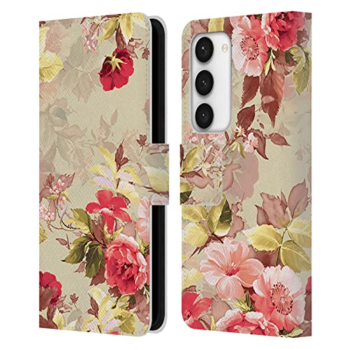 Étui pour Samsung S23 5G idéal pour vos sorties avec son style floral Riza Peker