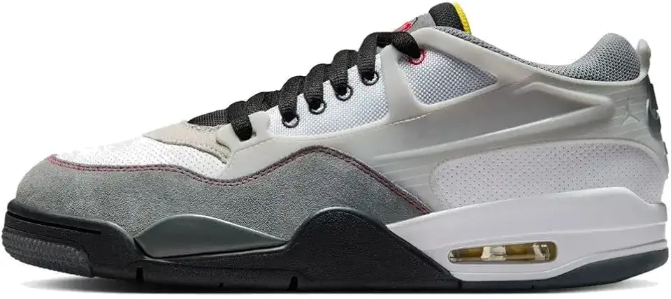 Tênis masculino Jordan Air 4 RM PRM (vermelho fogo/branco/preto)