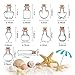 Patelai 50 Pieces Small Mini Glass Jars Bottles with Cork Stopper 10 Style Christmas Wishing Glass Cork Bottle and 50 Pieces Eye Screws for Wedding Birthday Christmas Party Home Decoration