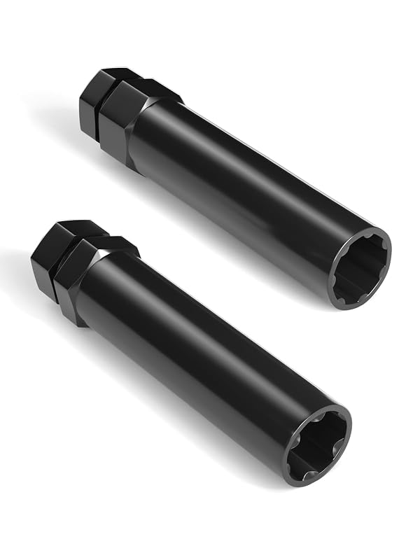 Kit de Chaves para Porcas de Roda com Estrias 6 e 7 Spline AUTOPTIM, Aço-Liga, 2 Peças
