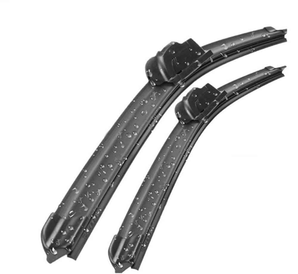 DZTYNKO Car Windscreen Wiper Blades Set for Hyundai Santa Fe MK3 2013-2018 26in+14in, Front Window Wipers for Clear Visibility, Replacement Wiper Blades