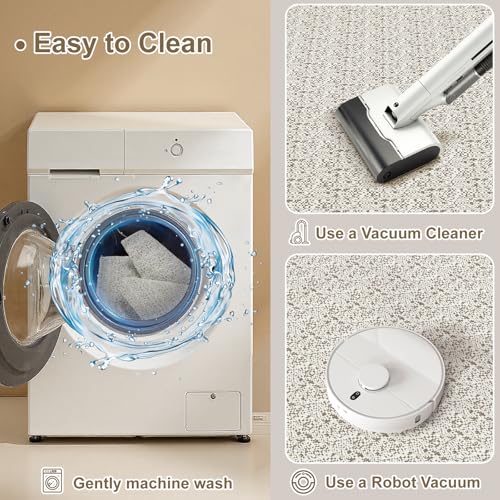 Tapete decorativo lavable Collive 2x3 pies miniatura 5
