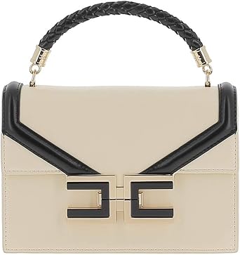 Borsa con manico intrecciato elisabetta franchi BS22A01E2