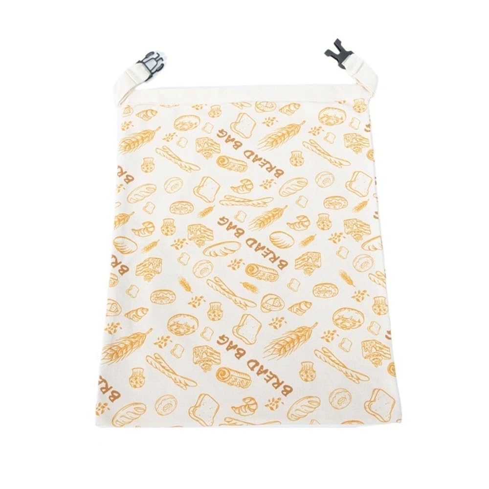 Beeswax Bread Bags - 13x17 Inch Reusable Sourdough Storage Bags with Zipper for Freshness(B-1Pc)