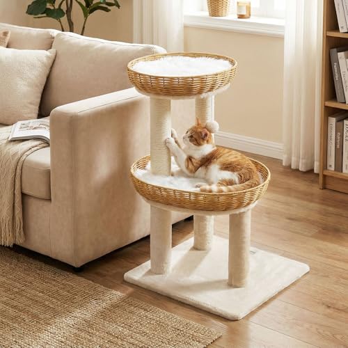 PETSITE Árbol para Gatos 30 pulgadas con Rattan PE