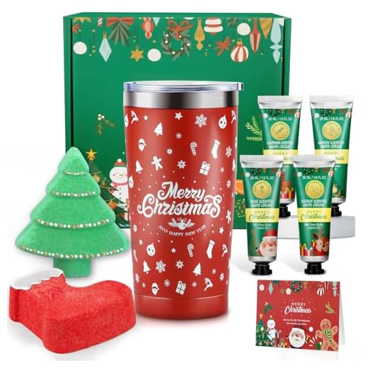 Conjunto de presentes para mulheres - Conjunto de cesta de Natal, conjunto de cestas de presente de spa relaxantes para mulheres, conjunto de presentes de autocuidado de banho e corpo para ela, mãe,