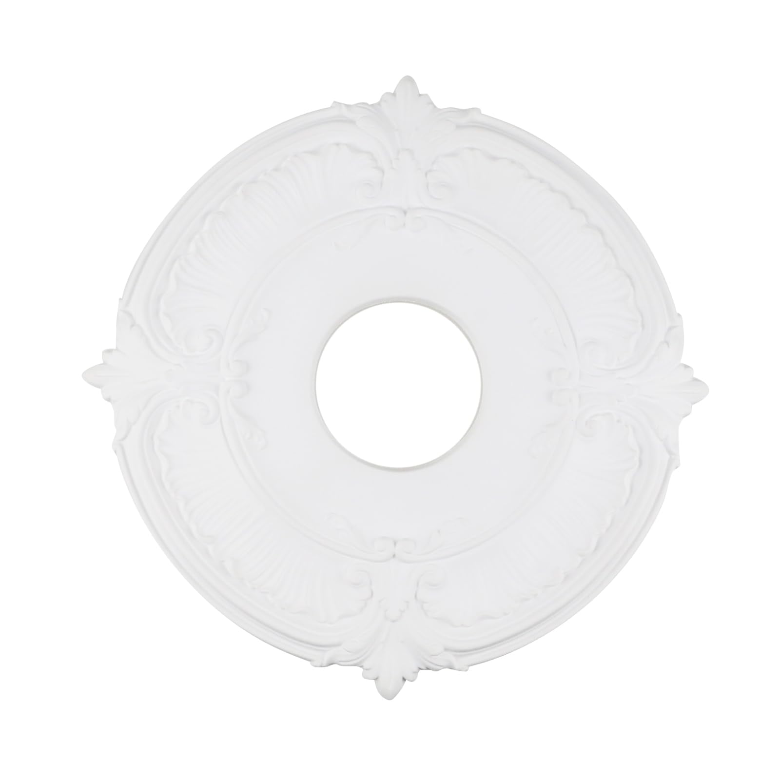 Crapyt Ceiling Light Medallion, PU Ceiling Medallion — Amazon image 7