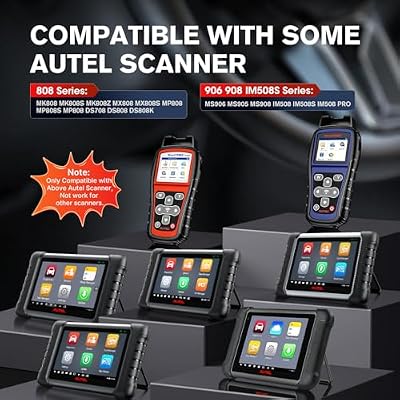 Autel Original OBD2 Main Test Cable, 5.6ft 1.7M, 16 Pin OBDII Diagnostic Test Cable, Work with Scanner MK808 MK808S MK808Z MX808 MX808S MP808 MP808S MP808K DS708 DS808 MS906 MS908, IM508 IM508S