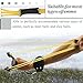 SUFFUSE Wrist Rocket Slingshots for Adults, Hunting Slingshot with 2 Rubber Bands, Strong Folding Slingshot, Adjustable Wrist Brace High Velocity Catapult (Silver)