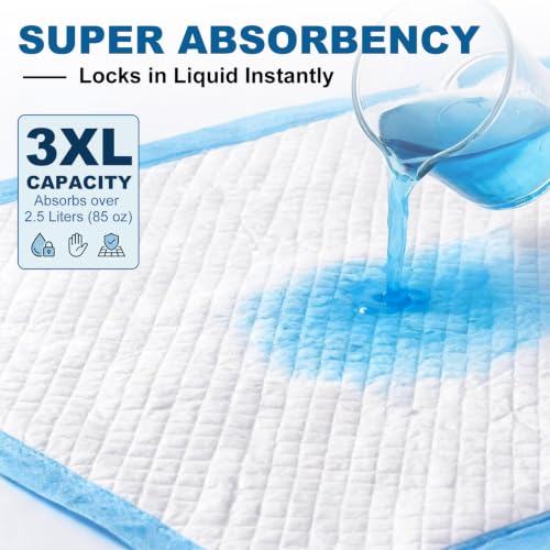 Image of XXXL Dog Pee Pads Extra Large 36 inchx36 inch (35 Count), Heavy Duty XXL Puppy Pads for Large Dogs, Super Absorbent Potty Pads & Pet Training Mats