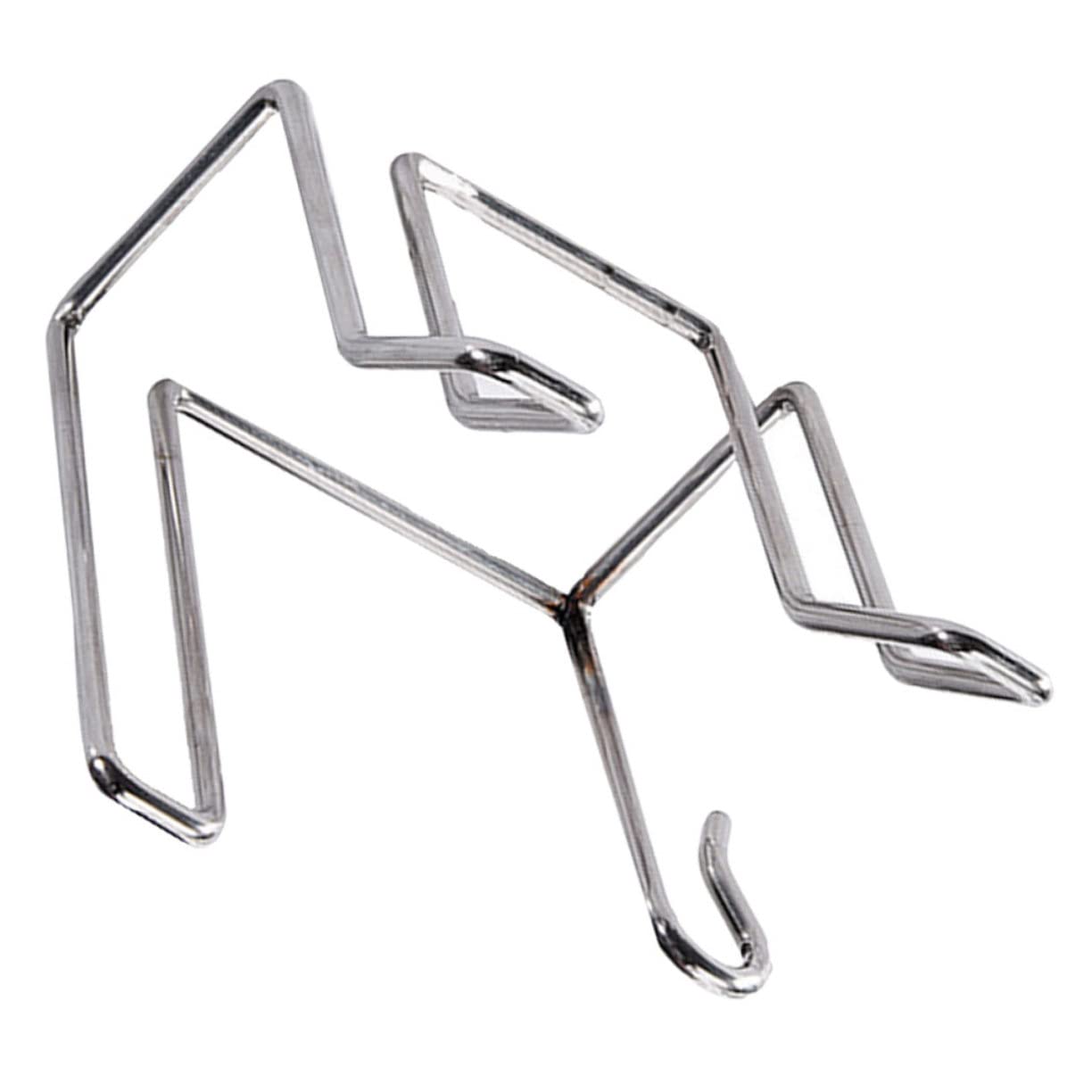 WOFASHPURET Blow Dryer Wall Mount Hair Dryer Hanging Rack Stainless Steel Modern Design