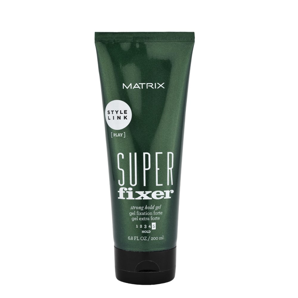 Matrix StyleLink, Super Fixer Strong Hold Gel, For Strong Hold Without Stiffness, 200 ml