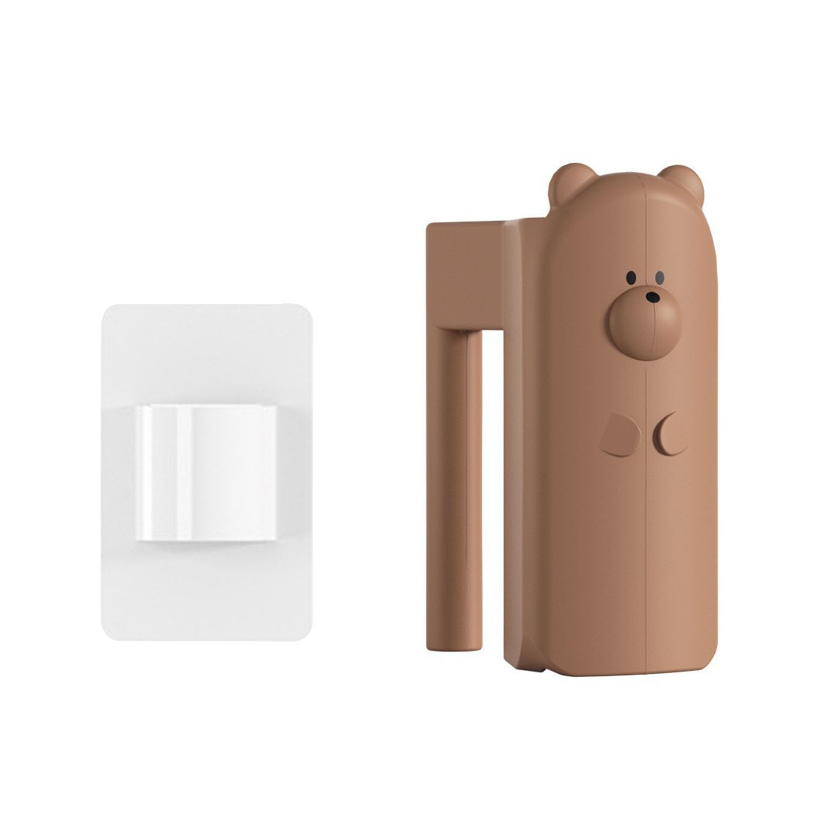 Tsophreniq Coffee Silicone Concealed Door Stop Easy Installs Silicone Concealed Door Draft Stoppers Catchs For Homes & Use Accessory