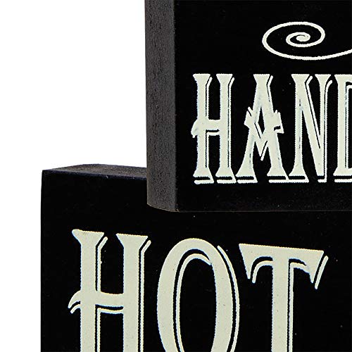Hot-Water-Hand-Towels-Soap-Lot-of-3-Small-Wood-Block-Signs-Rustic-Bath-Country-Vintage-Look Hot Water Hand Towels Soap Lot of 3 Small Wood Block Signs Rustic Bath Country Vintage Look