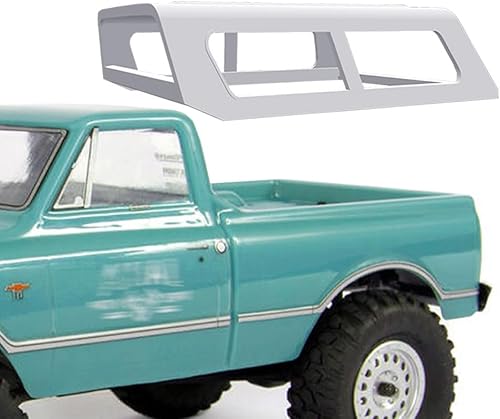 Piezas de actualización de toldo para camioneta SCX24 C10 RC Crawler de escala 124 (no incluye camión)