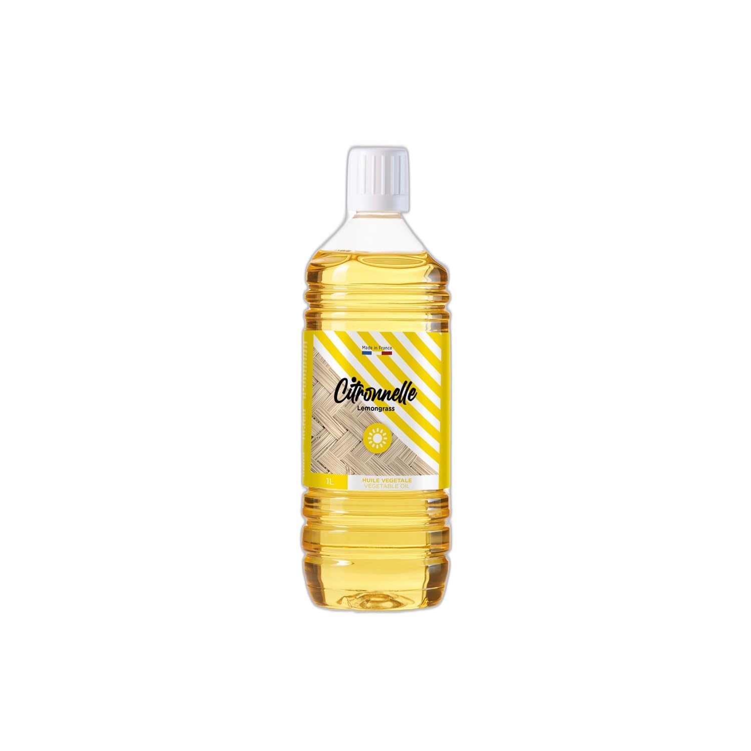 Devineau 1108235 Bouteille Huile Végétale Parfum Citronnelle 1 L