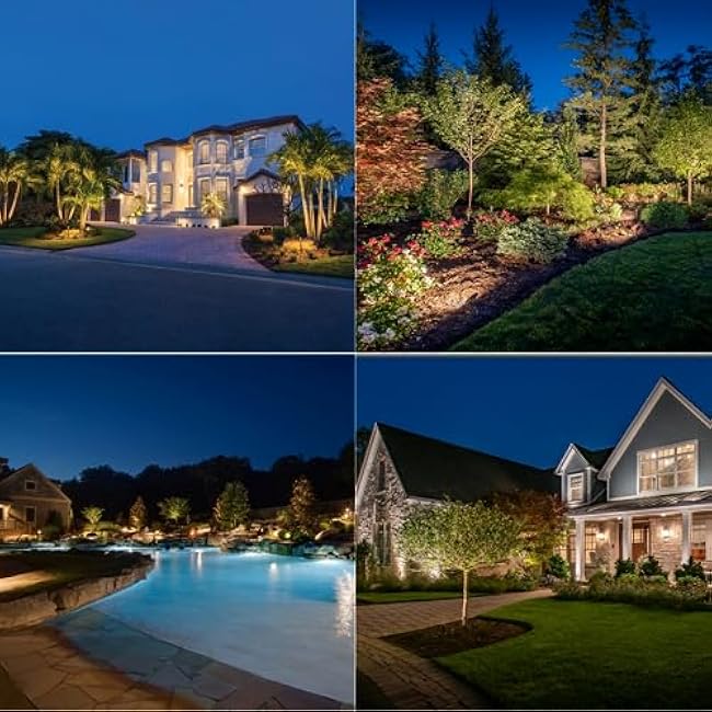 Low Voltage Cable Connector (4 PCS) Fast Lock Twist 12-18 Gauge Wire Connectors for Outdoor Landscape Lighting Spotlights Floodlight Pathway Lights