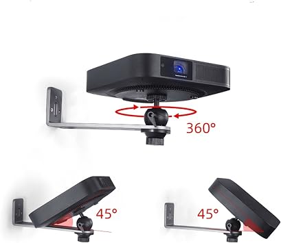 Extendable Projector Projector Mount Bracket Universal Projector Stand Ceiling Mount Wall Holder Hanging Bracket Holder Stand Projector Wall Mount