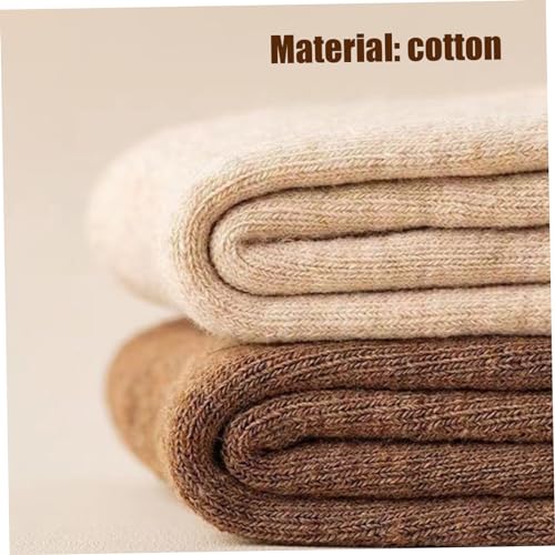 Chaussettes hautes pour femmes épaisses douces respirantes lot de 5 - 4