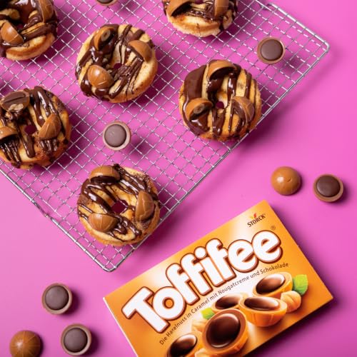 Toffifee 4 + 1 Extra – 1 x 625 g – Haselnuss in Karamell mit Nougatcreme und Schokolade – ideal zum gemeinsamen Naschen und Teilen
