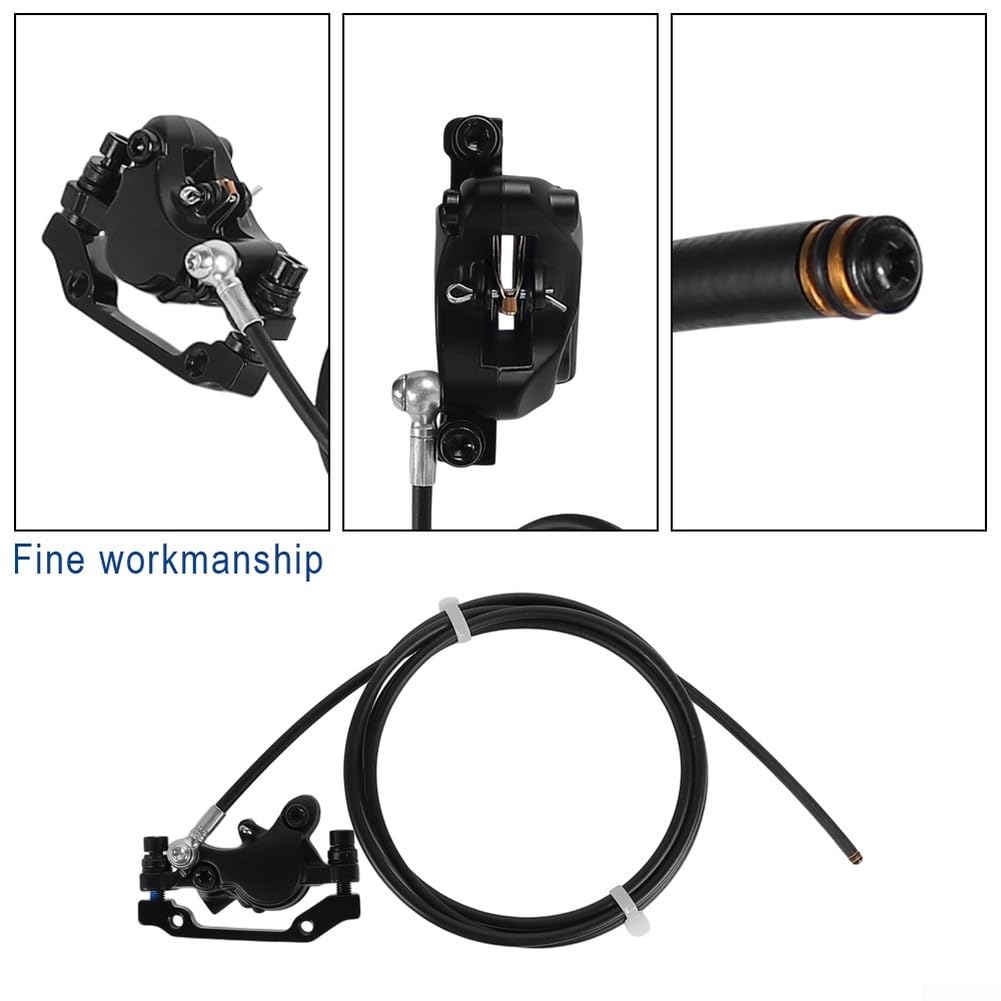 Sistema de freno de disco delantero y trasero compatible con manillar de 22