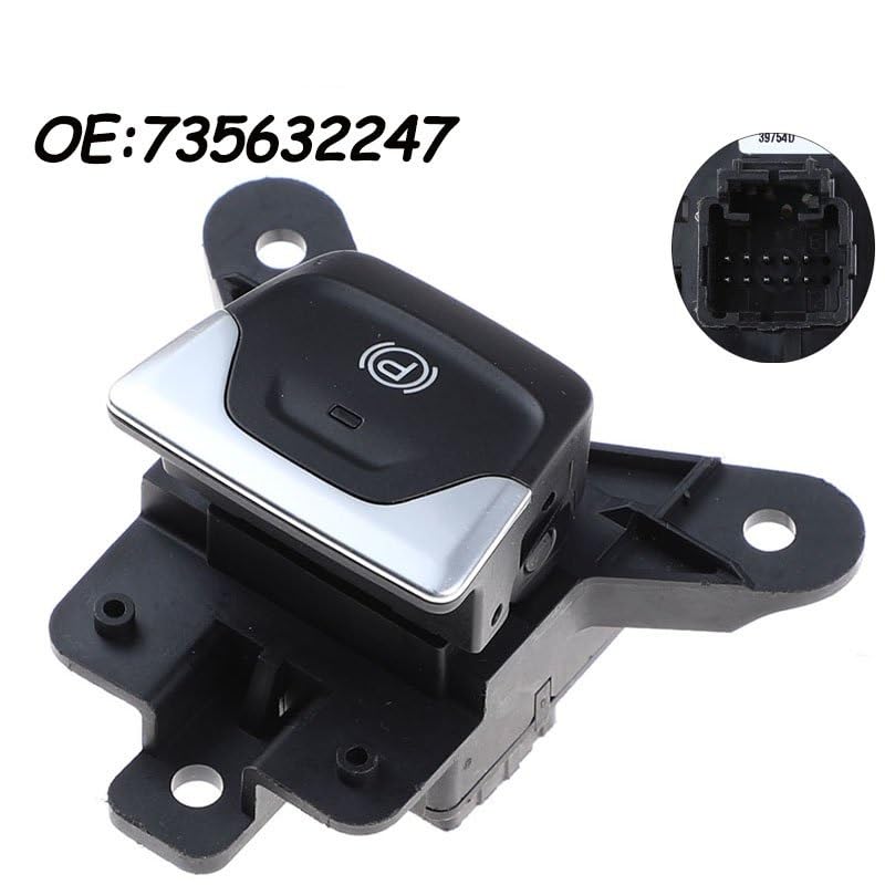 Interruptor de botón de freno de mano electrónico 735632247 Jeep Compass II Longitude 4X2 5