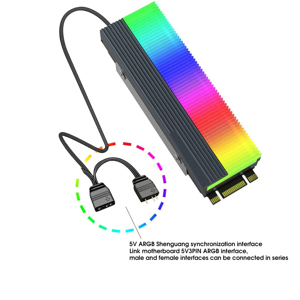 ZORBES M.2 Heatsink - NVMe SSD Cooling -2 ZORBES M.2 Heatsink - NVMe SSD Cooling -2