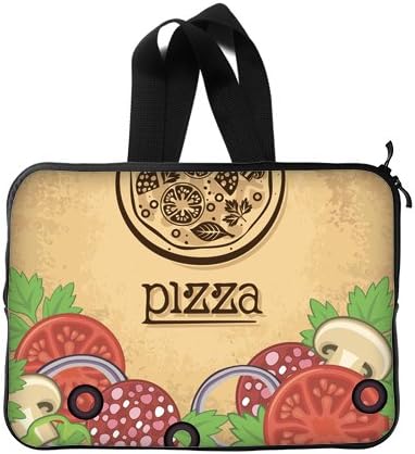 Custom Special Design Tasty Foods Pattern New Laptop Sleeve 13 Inch Twin Sides